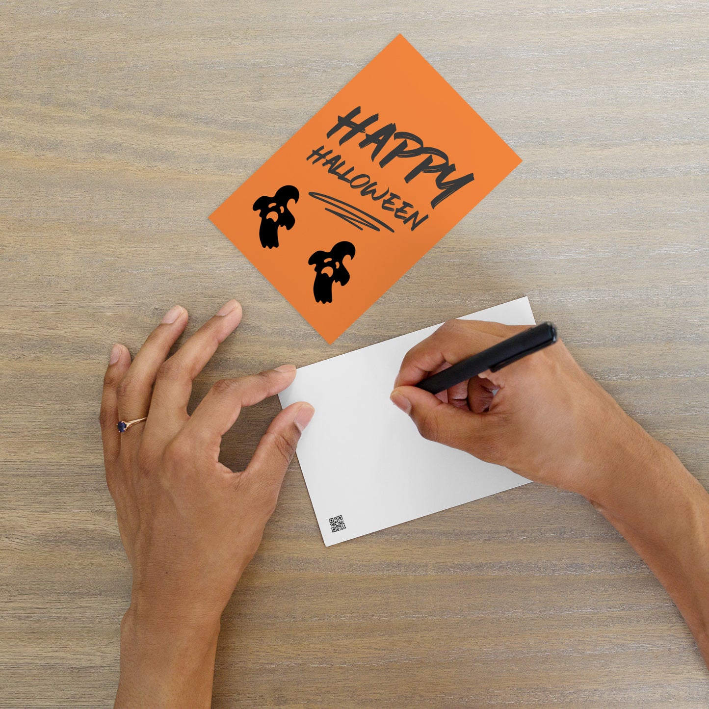 Postkarte für Helloween