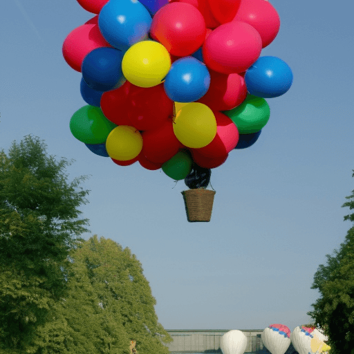 Luftballons dekorieren